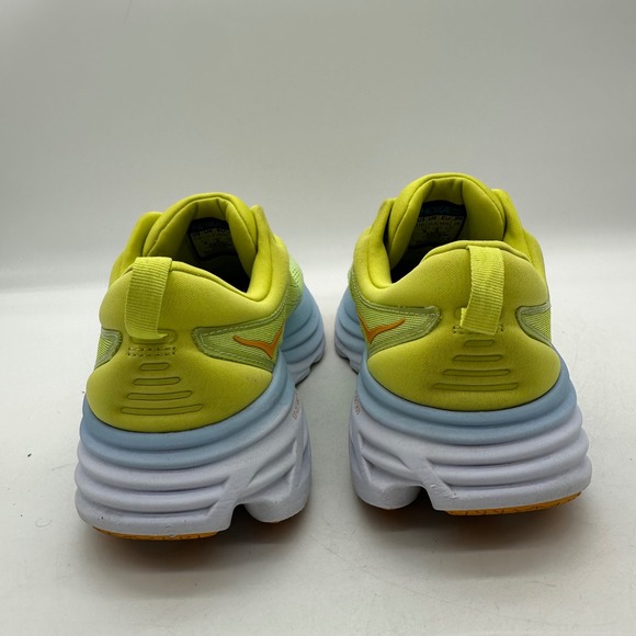 Hoka M Bondi 8 1123202 BEPM Mens Size‎ 11 D Vibrant Yellow / Blue Running Shoes main image 10